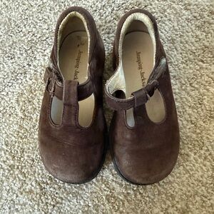 Jumping Jacks Vintage Brown Maryjane’s leather 6.5 toddler